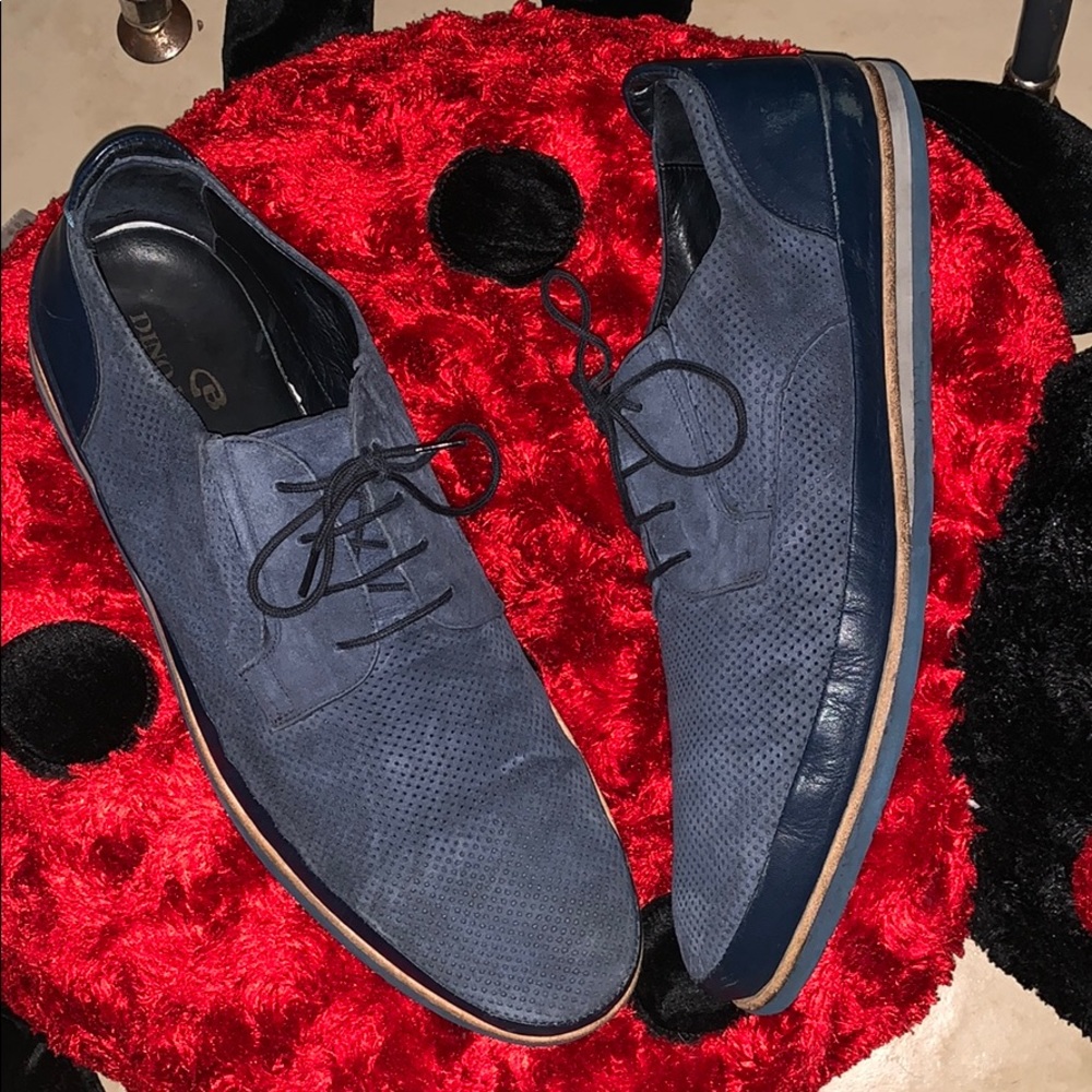 Dino Bigioni Mens Shoe Blue